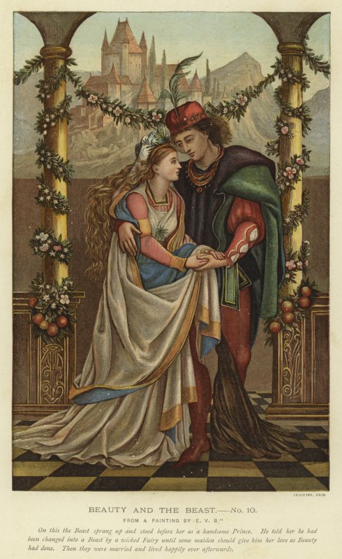Scène de La Belle et la Bête - Eleanor Vere Boyle