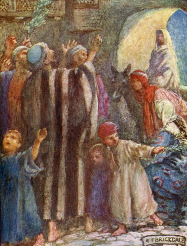 Le progrès du roi (lithographie en couleur) - Eleanor Fortescue Brickdale