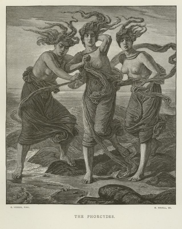 Les Phorcydes - Elihu Vedder