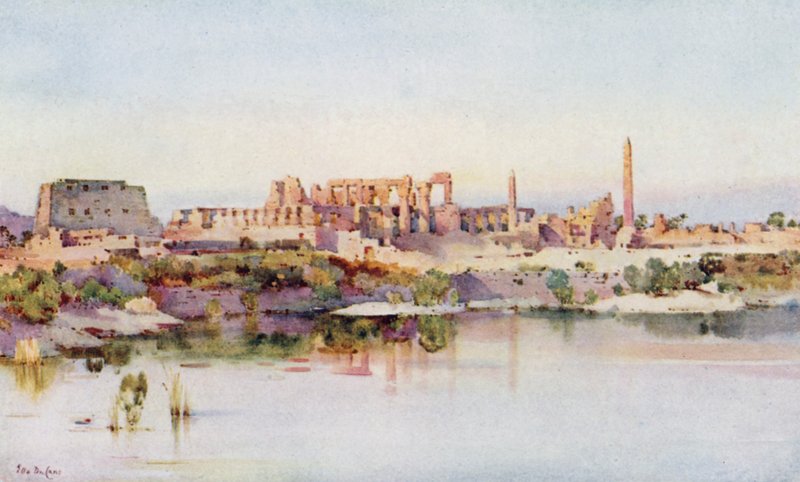 Le temple de Karnak - Ella Du Cane