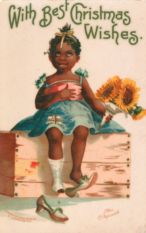 Carte de Noël américaine - Ellen Hattie Clapsaddle