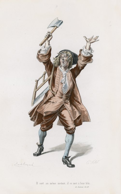 Le Lutrin, Ch II - Emile Antoine Bayard