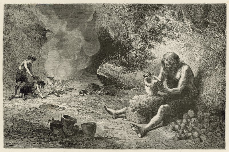 Le premier potier - Emile Antoine Bayard
