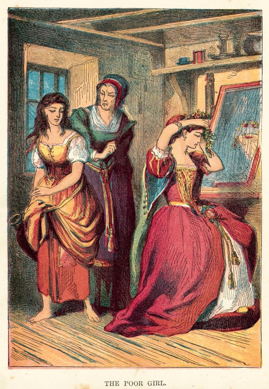 La pauvre fille - English School