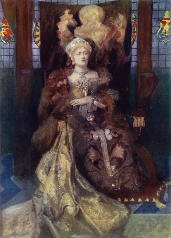 Mlle Ellen Terry dans Henry VIII - English Photographer