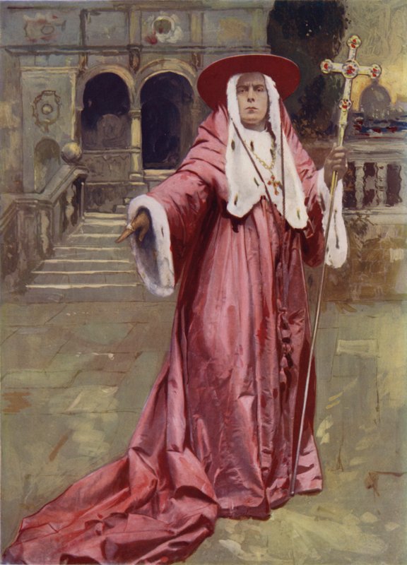 Mr E S Willard dans The Cardinal - English Photographer