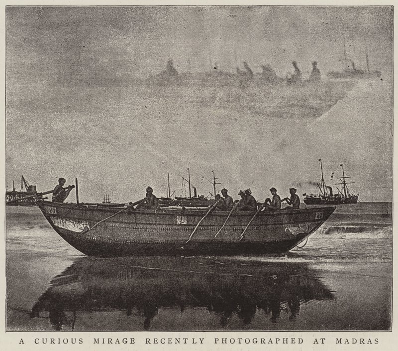 Un mirage curieux récemment photographié à Madras - English Photographer