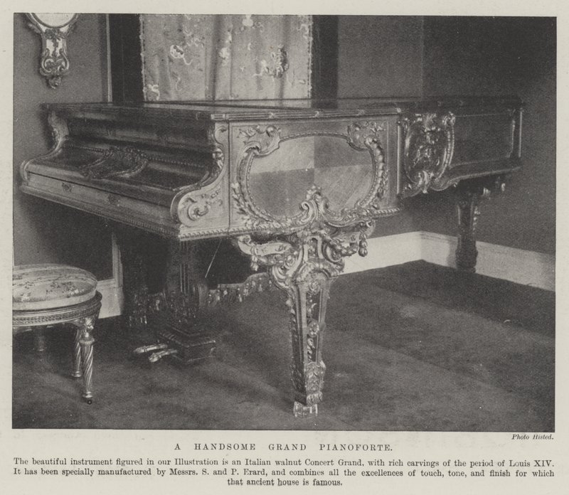 Un beau piano à queue - English Photographer