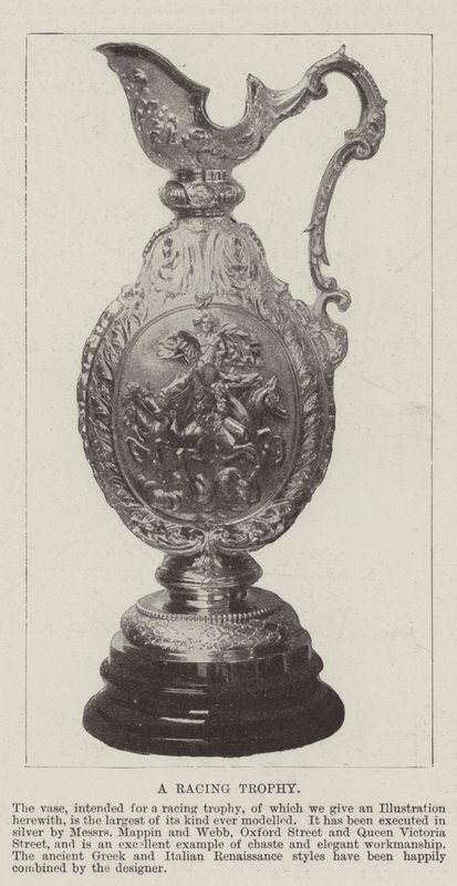Un trophée de course - English Photographer