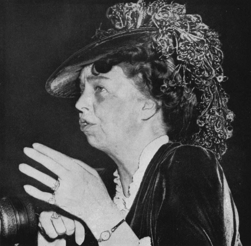 Anna Eleanor Roosevelt, portrait - English Photographer