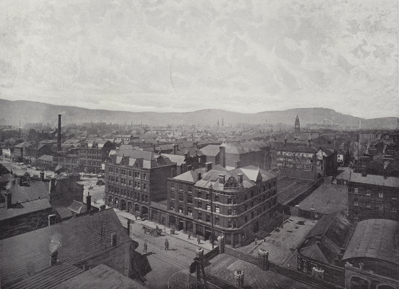 Belfast, vue panoramique - English Photographer