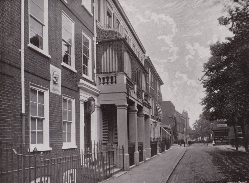 Maison de Carlyle, Cheyne Row, Chelsea - English Photographer