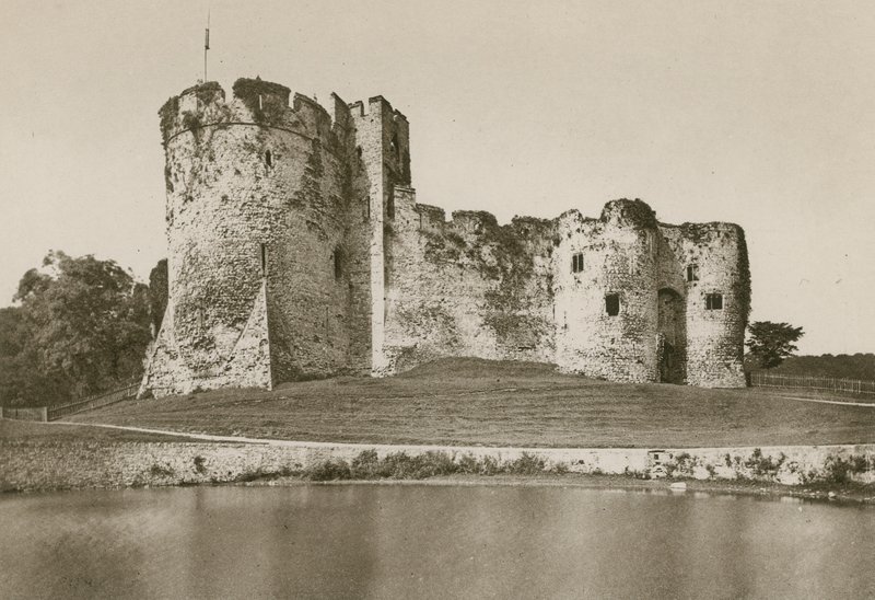 Château de Chepstow, depuis le fossé - English Photographer