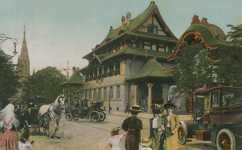 Bâtiment de style chinois - English Photographer