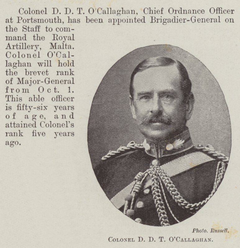 Colonel D D T O