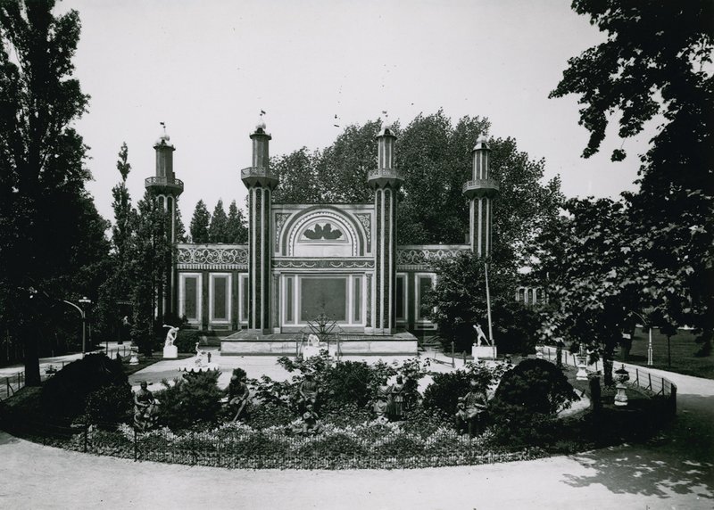 Cremorne Gardens, Londres : Temple des feux d