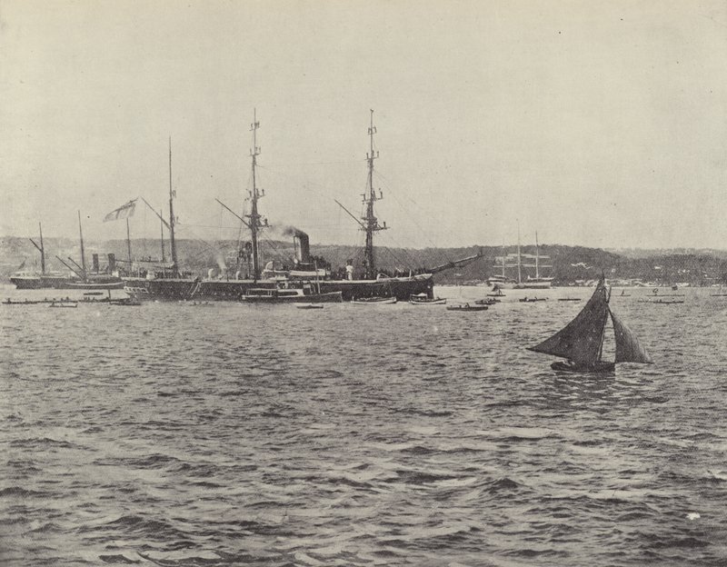 Départ du HMS Calliope - English Photographer
