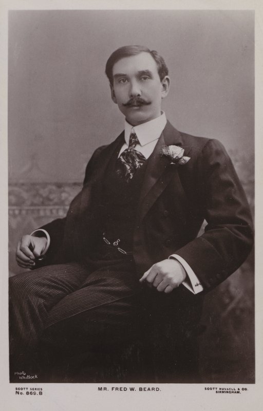 Fred W Beard, musicien britannique - English Photographer