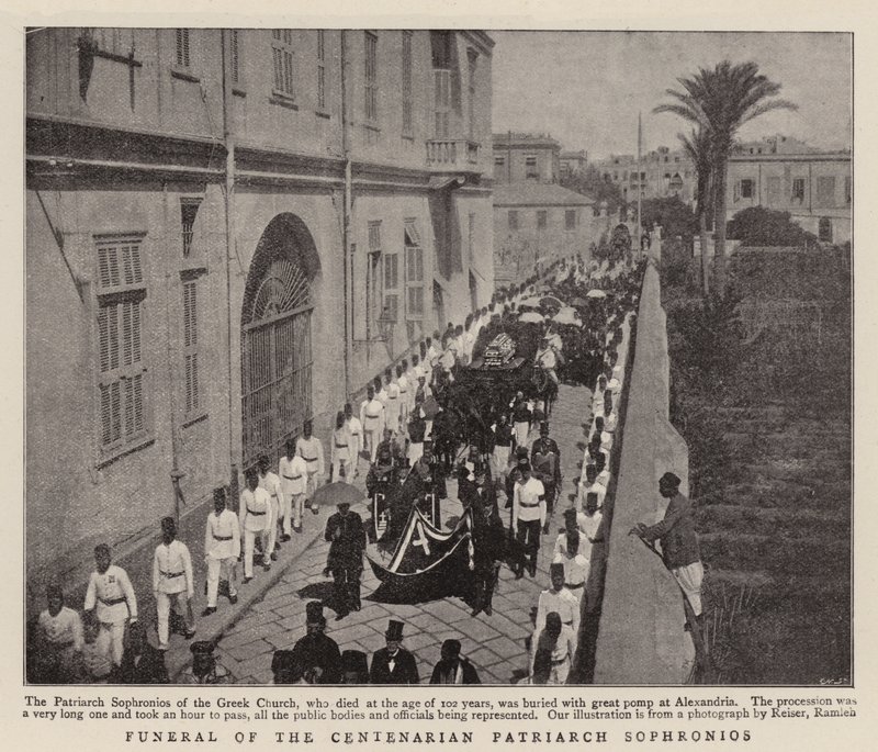 Funérailles du patriarche centenaire Sophronios - English Photographer