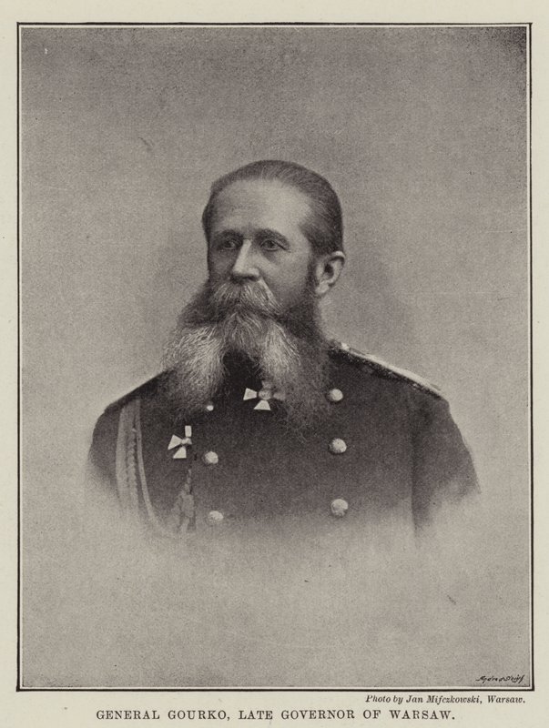 Général Gourko, ancien gouverneur de Varsovie - English Photographer