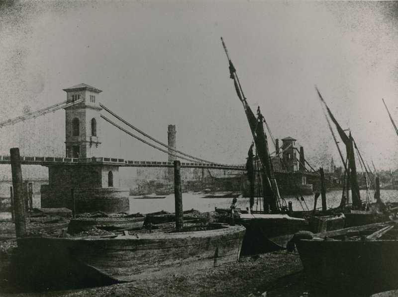 Vue générale du pont de Hungerford - English Photographer