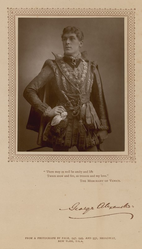 George Alexander, acteur - English Photographer