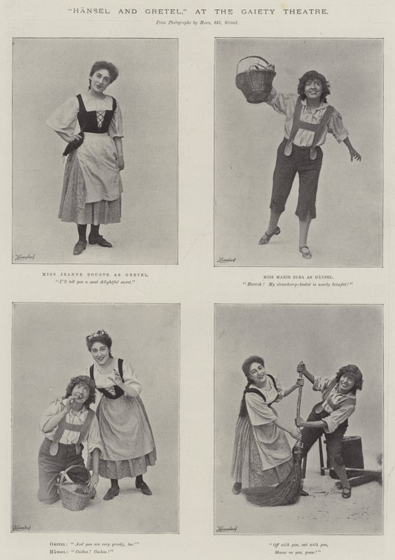 Hansel et Gretel, au Théâtre Gaiety - English Photographer