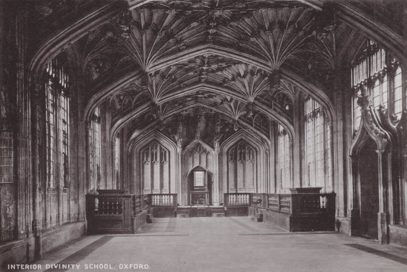 Intérieur de la Divinity School, Oxford - English Photographer