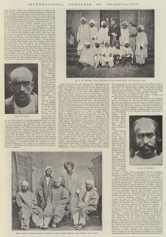 Congrès international des orientalistes - English Photographer