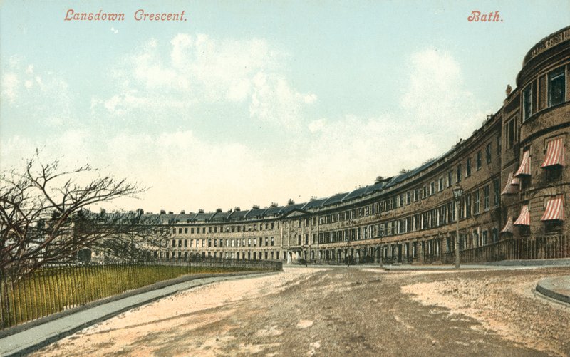 Lansdown Crescent, Bath, Somerset - English Photographer