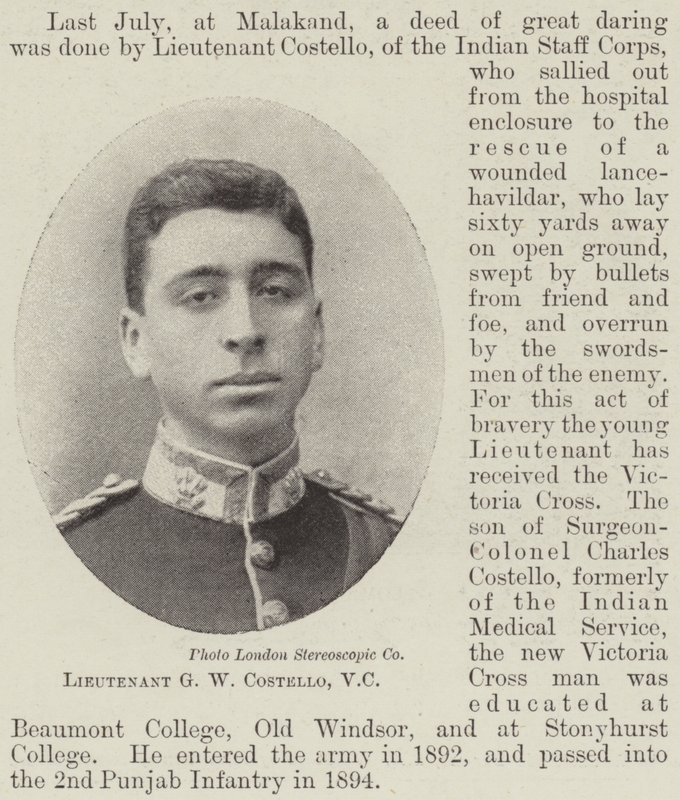 Lieutenant G W Costello, VC - English Photographer