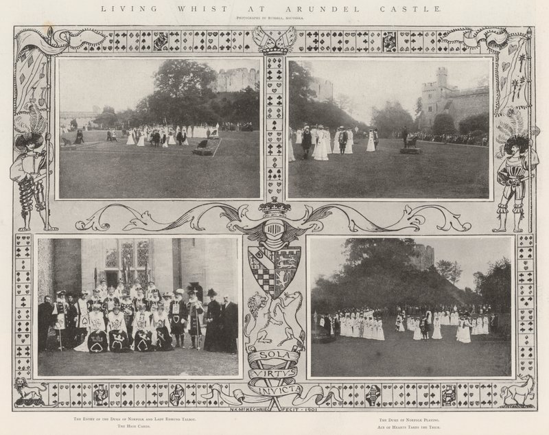 Whist vivant au château d