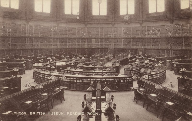Londres, British Museum, salle de lecture - English Photographer