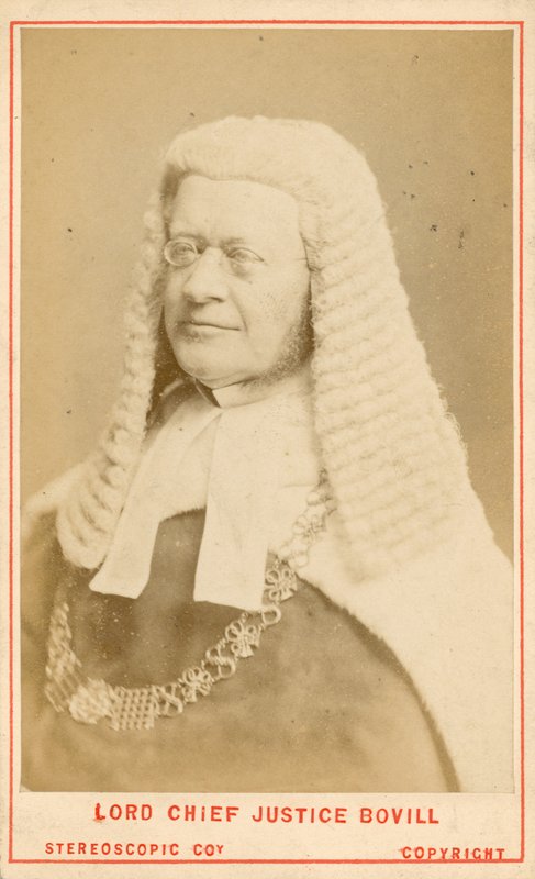 Lord Bovill, juge en chef - English Photographer