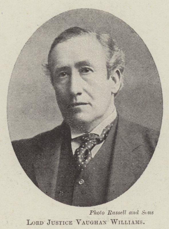 Lord Justice Vaughan Williams - English Photographer