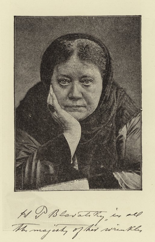 Mme Blavatsky - English Photographer