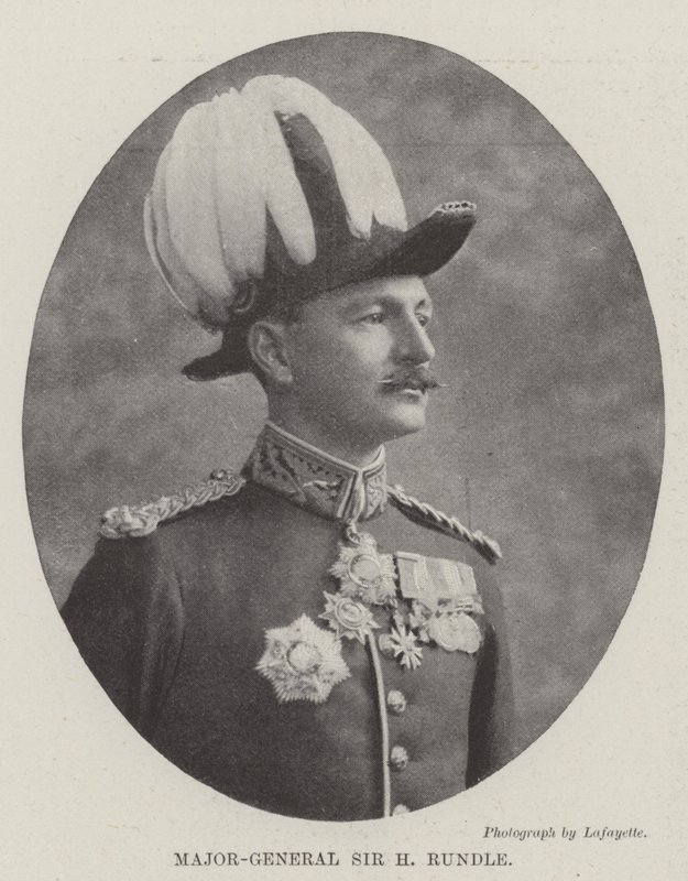 Major-général Sir H Rundle - English Photographer
