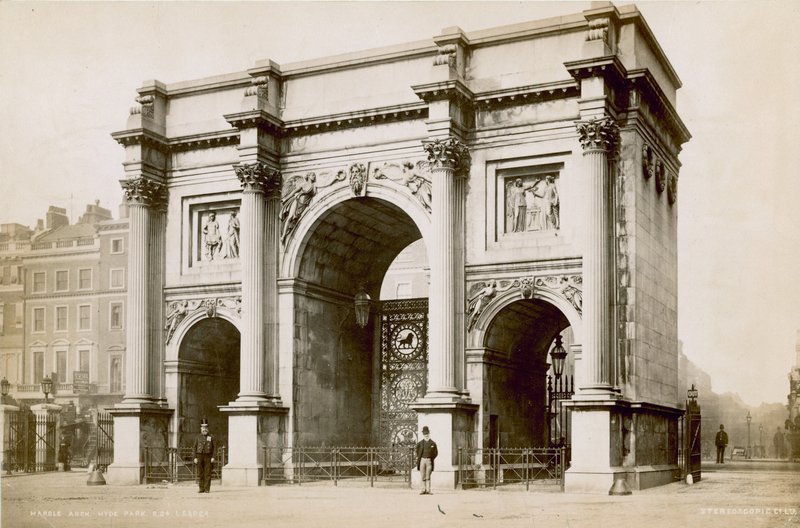 Marble Arch, Oxford Street, Londres - English Photographer