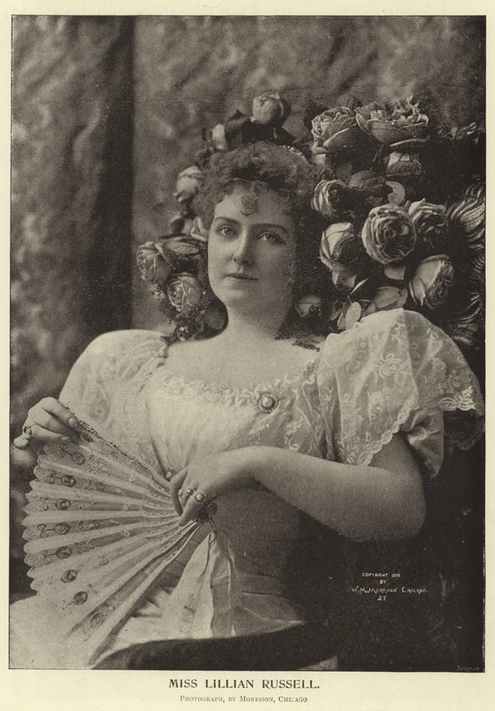 Mlle Lillian Russell - English Photographer