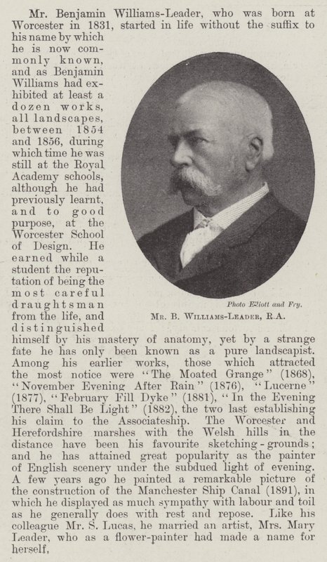 M. B Williams-Leader - English Photographer