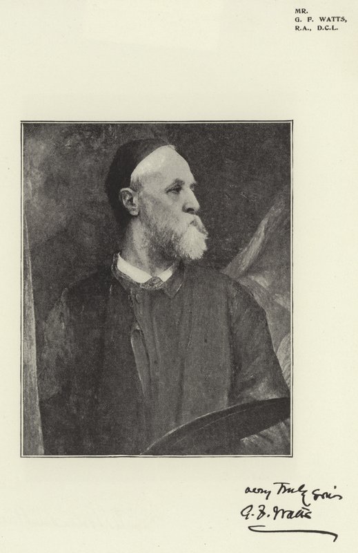 M. G F Watts, RA, DCL - English Photographer