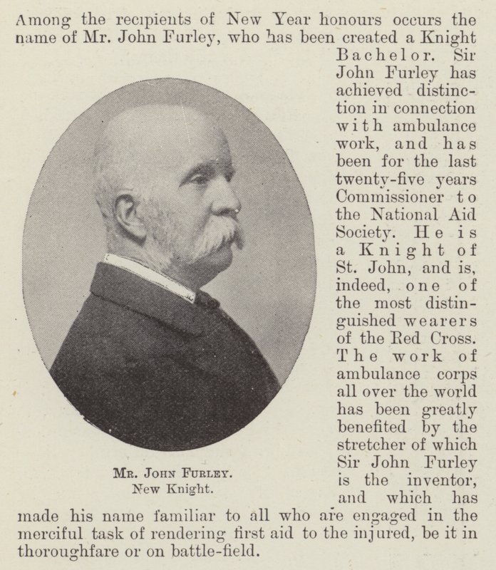 M. John Furley, nouveau chevalier - English Photographer