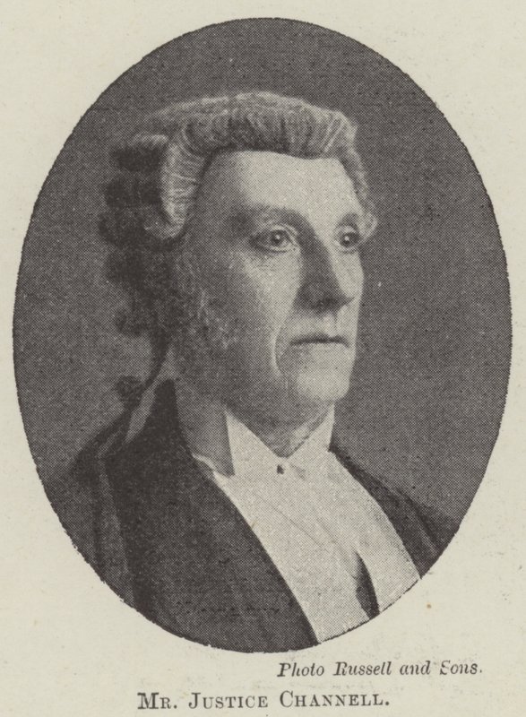 Monsieur Justice Channell - English Photographer