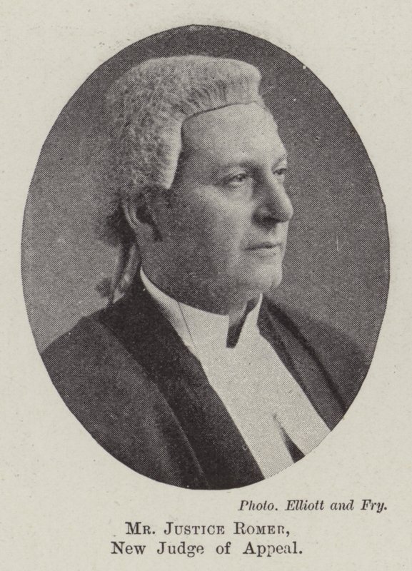 M. Justice Romer, nouveau juge d