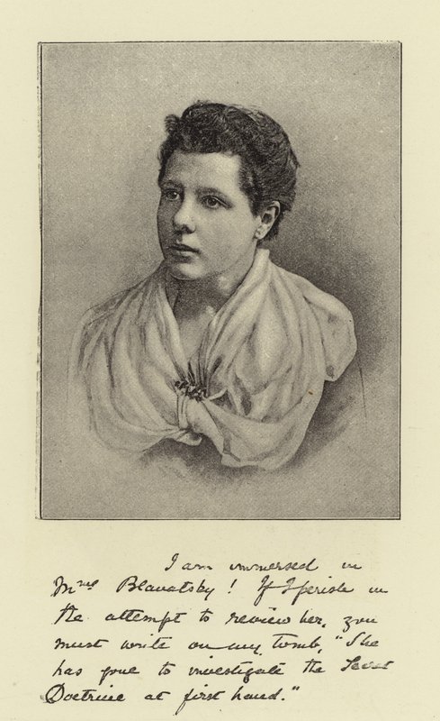 Mme Annie Besant - English Photographer