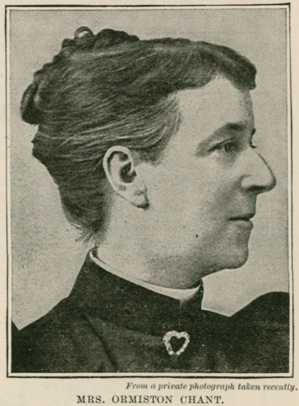 Mme Ormiston Chant - English Photographer