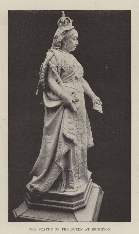 Nouvelle statue de la reine à Brighton - English Photographer