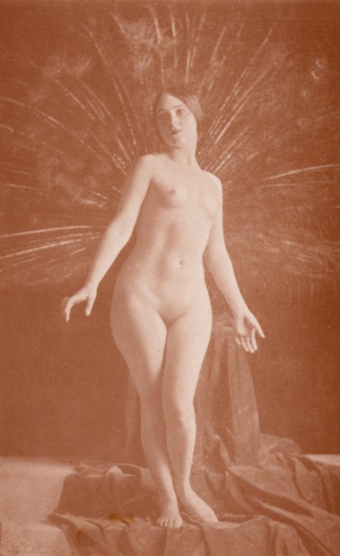 Art nudiste : Le Paon - English Photographer