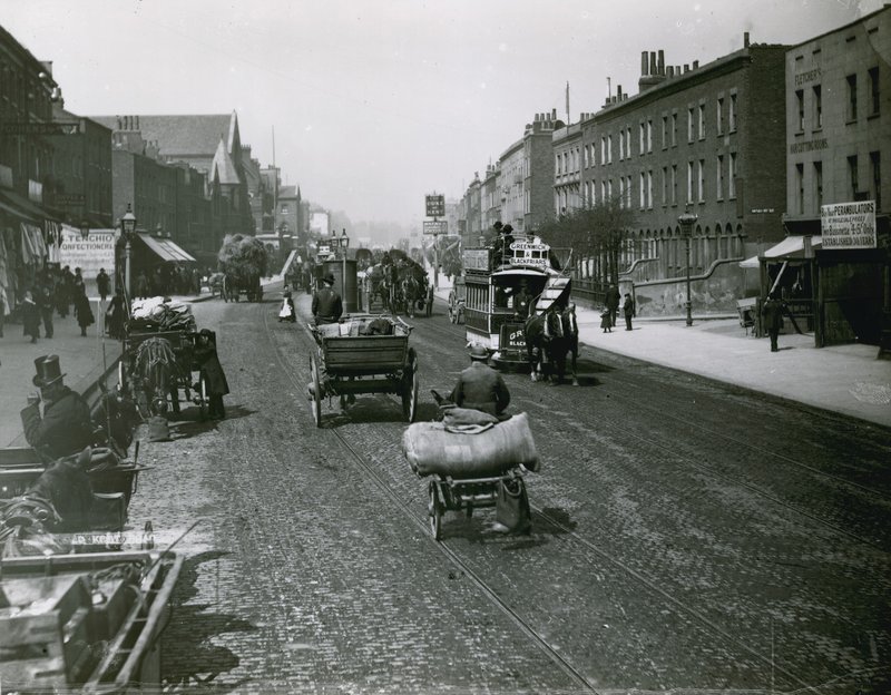 Old Kent Road, Londres - English Photographer