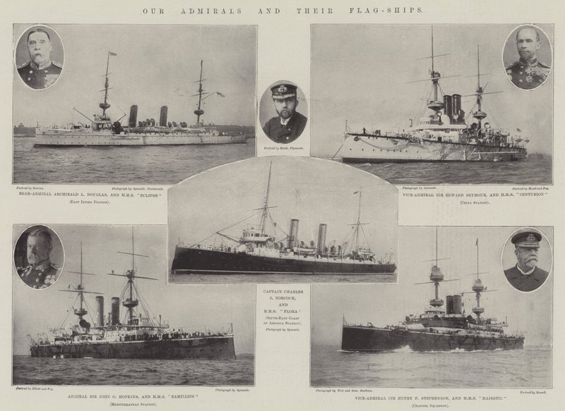 Nos amiraux et leurs navires amiraux - English Photographer
